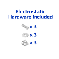 33-45453S-1ESD MODULAR SOLUTIONS MOUNTING FOOT 3 SIDED FOR 45 X 90 WITH STANDARD HARDWARE PARTICALLY ENCLOSED & SHORT